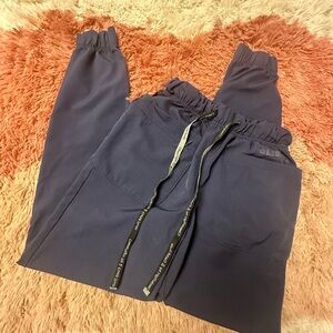 Cuddl Duds Navy Jogger Pants